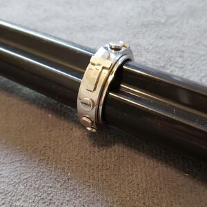 🆕️ Mens stainless spin rosery ring